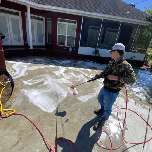 power-wash